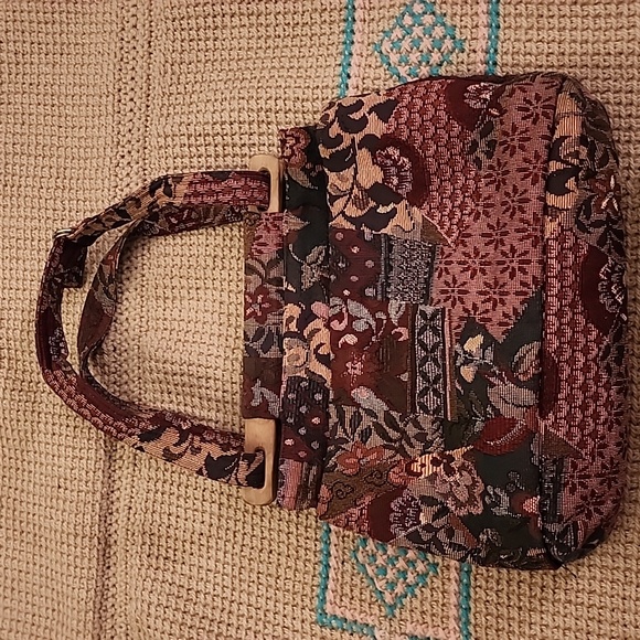 🔴 🔚🔜 SALE  Handcrafted Tapestry Tote Bag - Picture 1 of 8